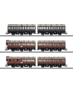 Marklin 42047 H0 KPEV Set Coupé-Rijtuigen, 6-delig