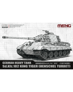 1/72 German Heavy Tank Sd.Kfz.182 King Tiger (Henschel Turret) Meng 72011