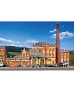 H0 Koelhuis en levering aan brouwerij Feldschlösschen Kibri 39826