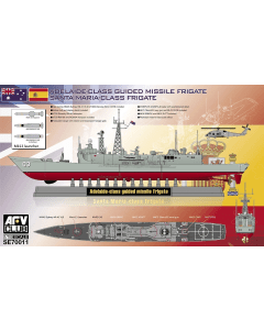 Adelaide / Santa Maria Class Guided Missile Frigate AFV-Club 70011