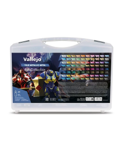 True Metallic Metal Full Collection in koffer - 80x18ml Vallejo 77250