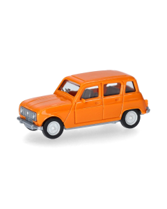 H0 Renault R4, oranje Herpa 020190010