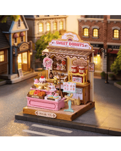 Rolife Sweetie's Donut Shop Robotime DS051