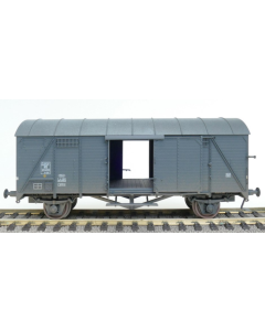 H0 NS Gesloten Goederenwagen X-CHG "EUROP", grijs, verouderd, tijdperk III ExactTrain 22074