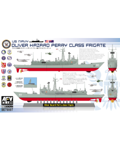 1/700 US Navy Oliver Hazard Perry Class Frigate AFV-Club 70007
