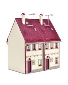 H0 Geschakelde woning, beige Vollmer 43843
