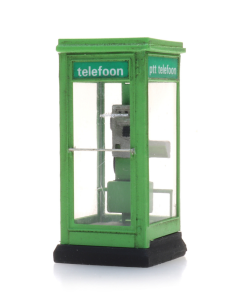 H0 Telefooncel 1100 jaren 80-90, groen - Artitec 387.484 Artitec 387484