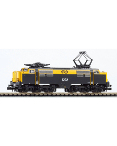 OUTLET - N Elektrische locomotief 1202 grijs/Geel NS IV (DCC) Piko 40461