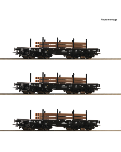 H0 NS Set Zwaarlastwagens type S, 3-delig Roco 6600016