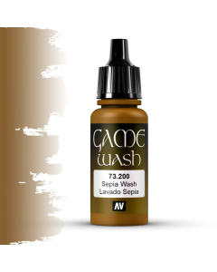 Wash Sepia Game Wash 17ml Vallejo 73200