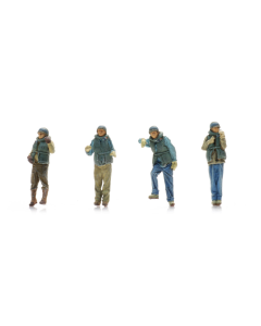 H0 US LCVP crew (4x) (ready made) Artitec 5870115