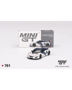 1/64 Honda NSX GT3 Evo Alpha Tauri Yuki Tsunoda, Nurburgring 2023 MiniGT 00761