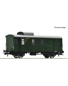 H0 DRG Bagagerijtuig goederentrein type Pwgs 41 Roco 74223