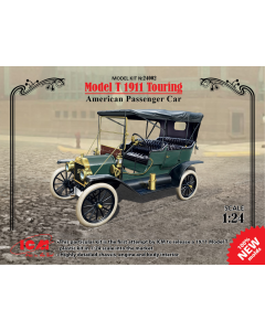 1/24 Model T 1911 Touring American Passenger Car ICM Holding 24002