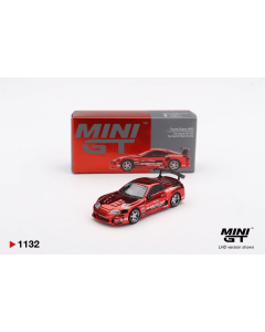 1/64 Toyota Supra (A80) Top Secret GT-300 Top Secret Red Chrome MiniGT 1132