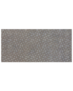 H0 3D-kartonplaat "Moderne bestrating" 25 x 12,5 cm Noch 56722