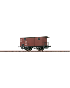 H0 DRG Gesloten Goederenwagen type Gu  "Hannover" 34 123, tijdperk II Brawa 47728