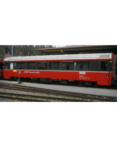 Bemo 3244106 H0m RhB B 2496 Einheitswagen IV "Bernina Express" - Bemo 3244 106