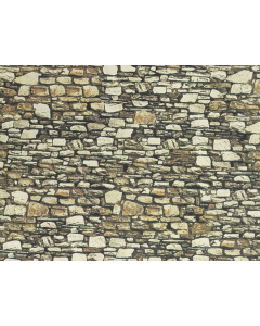 H0 Muurplaat "Basalt" 64 x 15 cm Noch 57720