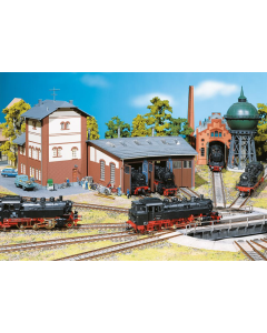 H0 Ronde locloods, 3-sporig Faller 120176