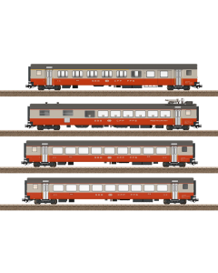 Trix 23690 H0 SBB Set Passagiersrijtuigen type EW III "Swiss Express", 4-delig