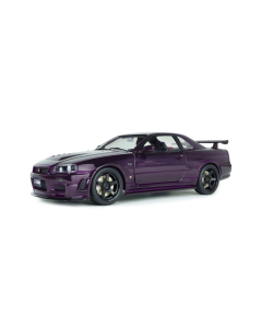 1/18 Nissan Skyline GT-R (BNR34) Z-TUNE 1999, Paars Solido 1804311