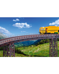 H0 Stalenliggerbrug gebogen R1, enkelsporig Kibri 39706