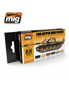 Yom kippur war colors 6 jars 17 ml AMMO by Mig 7113