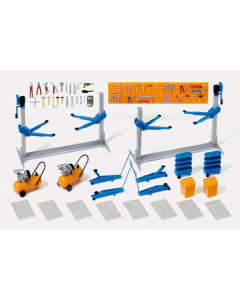 H0 garage inrichting Preiser 17186