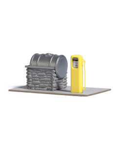 H0f Dieseltankstation (veldbaan) Busch 12377