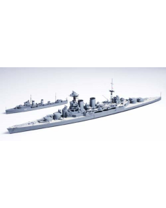 1/700 British Cruiser Hood & E-Class Destroyer Tamiya 31806