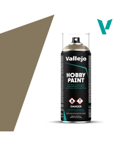 US Khaki Spray Paint 400ml Vallejo 28009