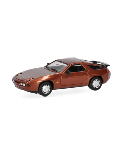 H0 Porsche 928 S4 Cognac Bruin Metallic Herpa 033589002