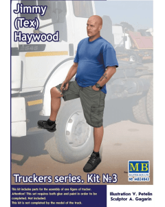 1/24  Jimmy  (Tex)  Haywood  (No.3) Master Box 24043