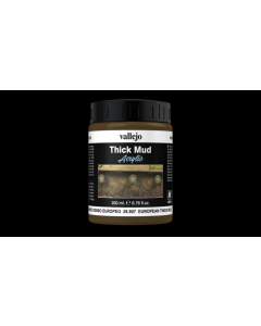 European Splash Mud, Thick Mud 200ml - Vallejo 26807 Vallejo 26807