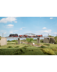 N Staalbrug / Stahlbrücke Auhagen 14483