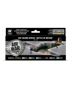 RAF Colors Special "Battle of Britain" Set Vallejo 71144