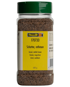 H0 Gemalen steen, roodbruin, 650 g Faller 170733