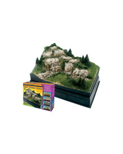 H0 Scenerama berglandschap kit, diorama Woodland SP4111