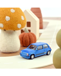 1/43 Renault SuperCinq GT Turbo Ph II 1988 Blue Metallic Jet-car Norev 510540