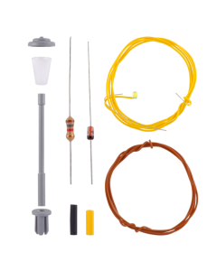 N Straatlantaarn met witte LED, bouwpakket Viessmann 6621