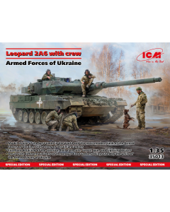 1/35 Leopard 2A6 with crew ICM Holding 35013