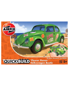 QUICKBUILD Volkswagen Beetle 'Flower Power' Airfix J6031