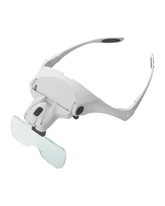 5-Lens Magnifier Set met LED en Hoofdband Light Craft 1780