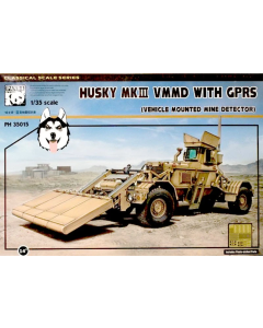 1/35 Husky Mk.III VMMD with GPRS mine detector PANDA Hobby 35015