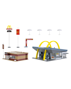 H0 McDonald's fastfoodrestaurant met McCafé Vollmer 43635