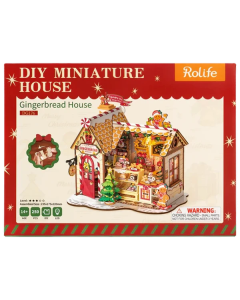 Rolife Gingerbread House Robotime DG176
