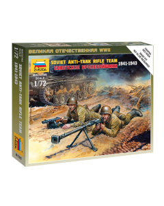 1/72 Soviet Anti-Tank Rifle Team, snap fit "Art of Tactic" Zvezda 6135
