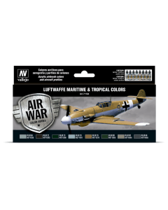 4 RLM Colors And Decal PR Set Vallejo 71164