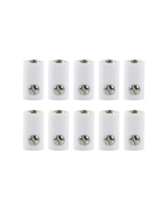 Contra-Stekker "Wit", 10 stuks Brawa 3049